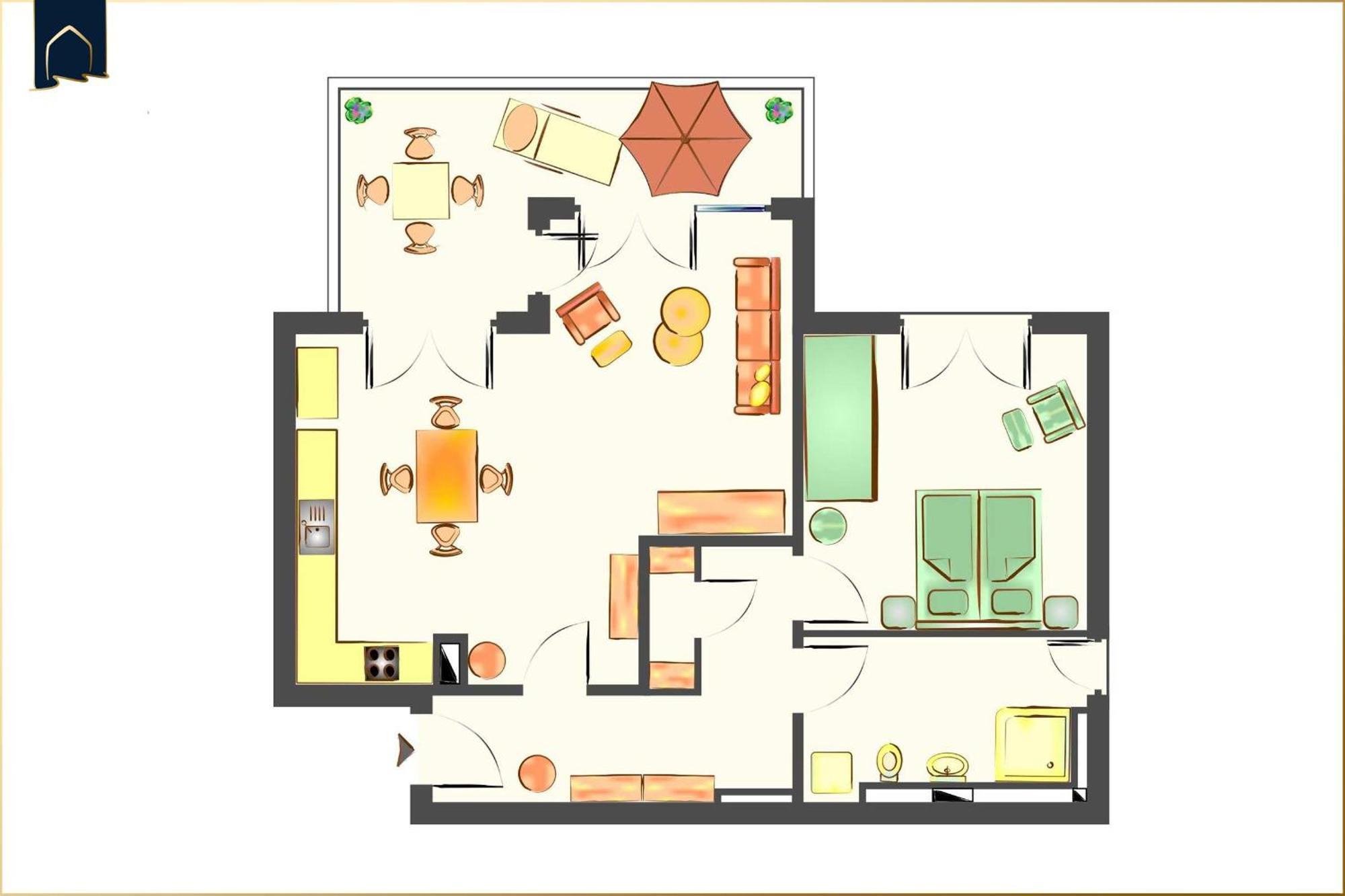 Haffblick 1 Apartment Zirchow Bagian luar foto