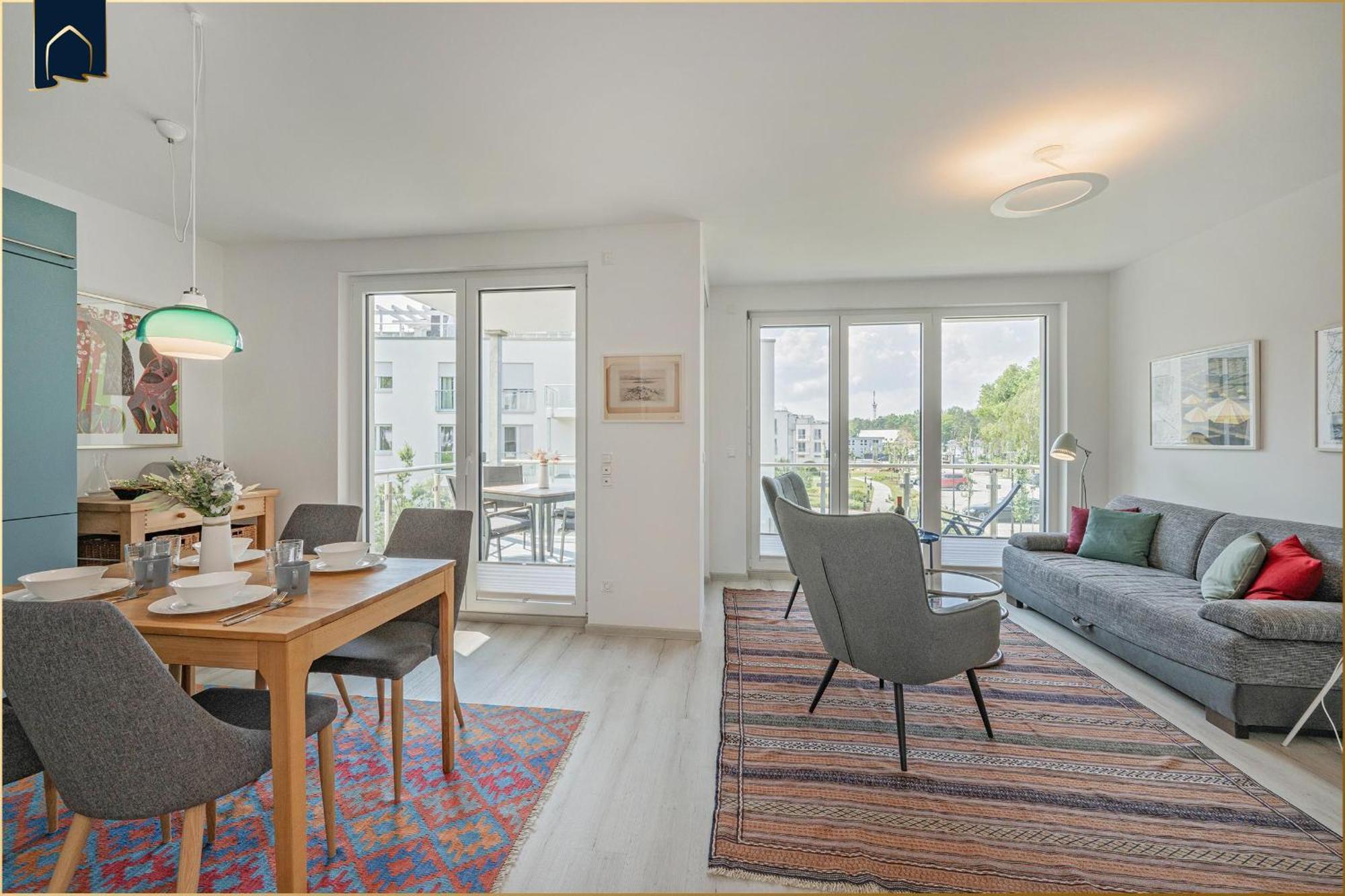 Haffblick 1 Apartment Zirchow Bagian luar foto