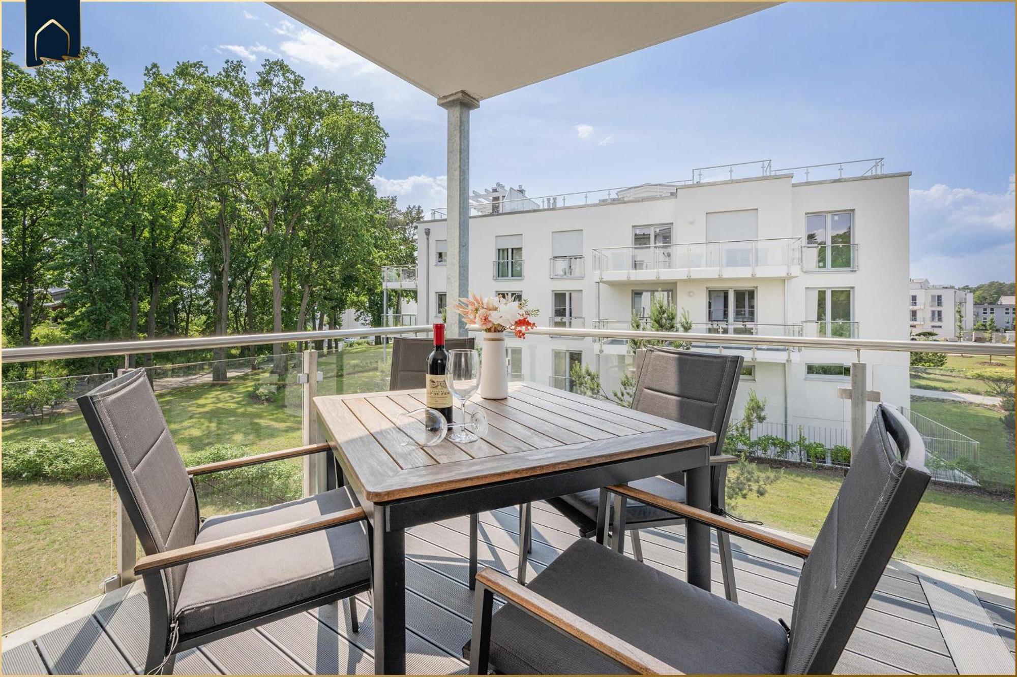 Haffblick 1 Apartment Zirchow Bagian luar foto