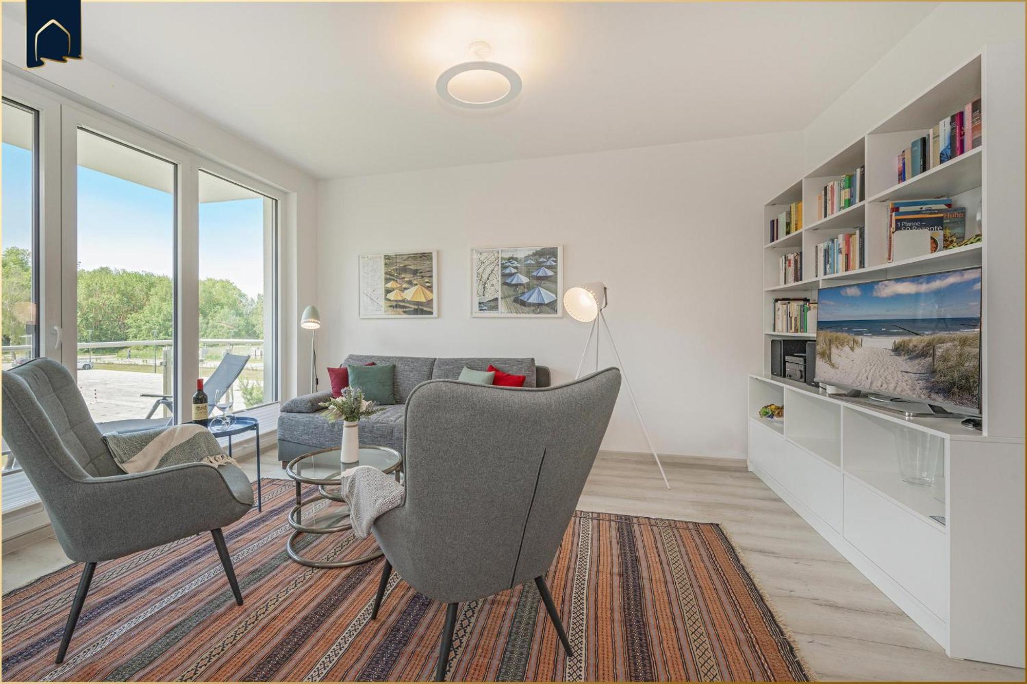 Haffblick 1 Apartment Zirchow Bagian luar foto